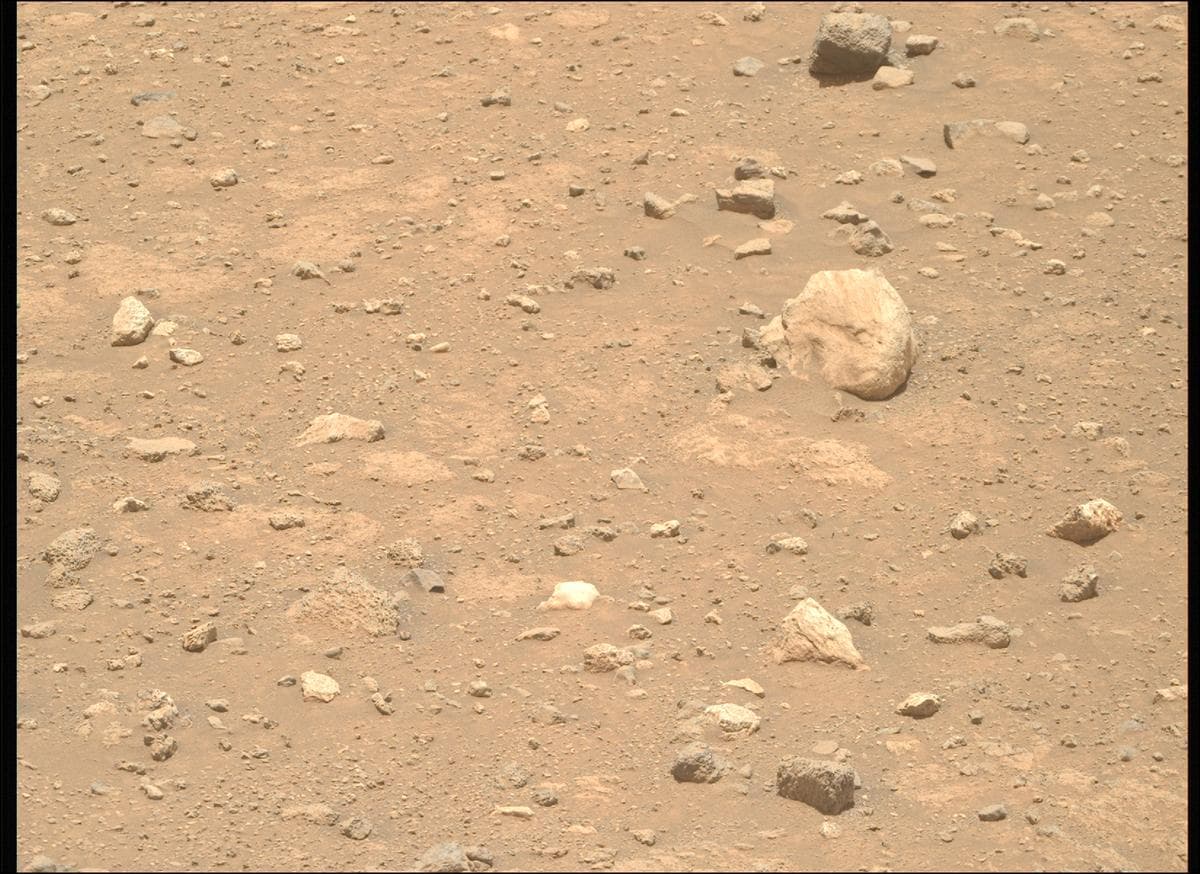 Mars image captured by MCZ_RIGHT on Perseverance