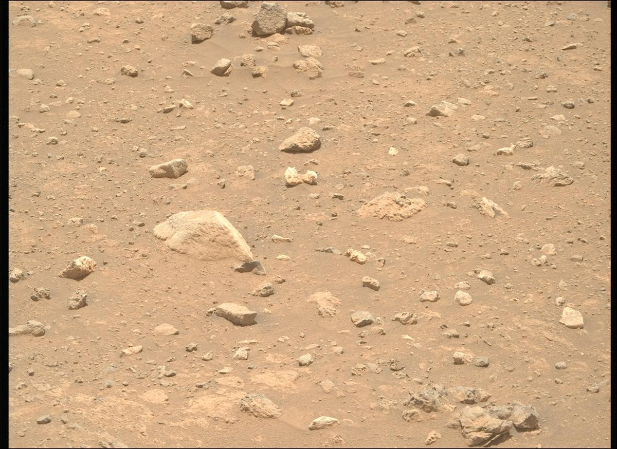 Mars image captured by MCZ_RIGHT on Perseverance