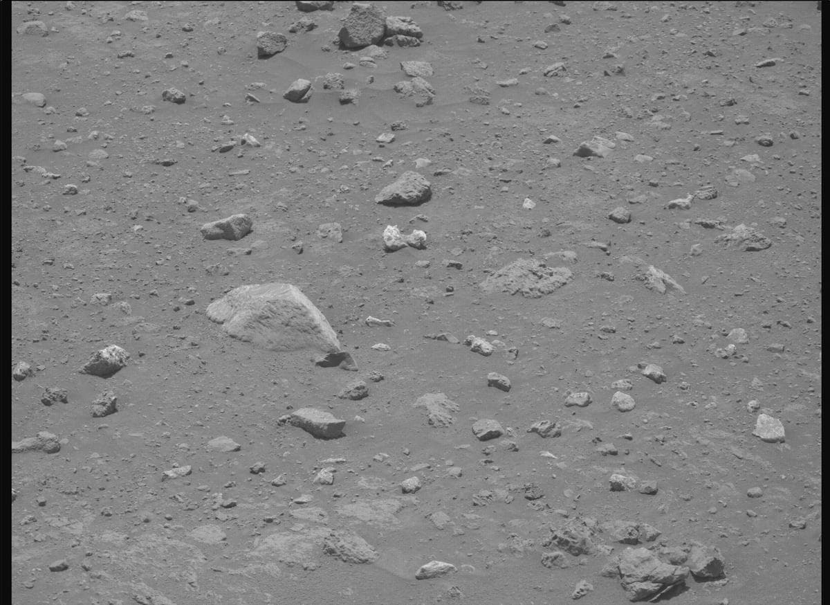 Mars image captured by MCZ_RIGHT on Perseverance