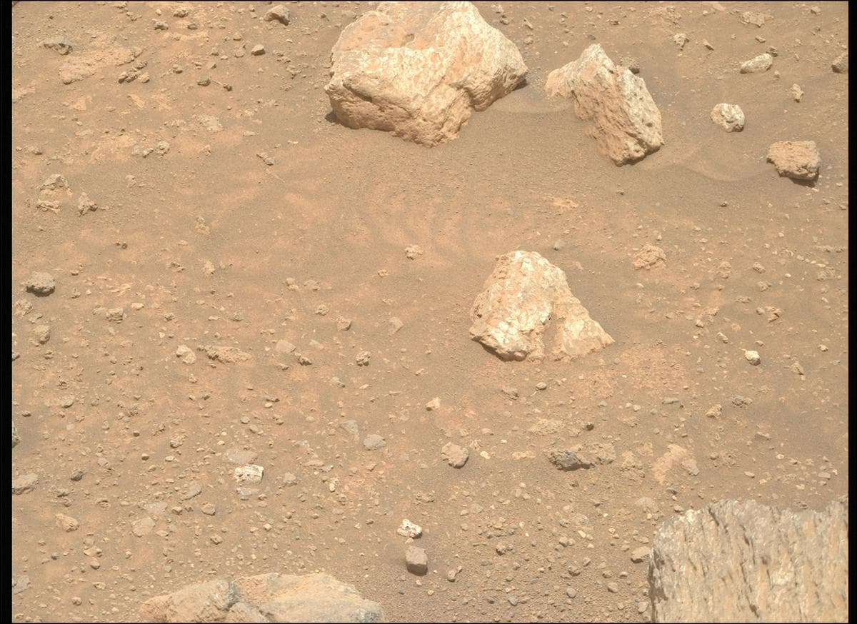 Mars image captured by MCZ_RIGHT on Perseverance