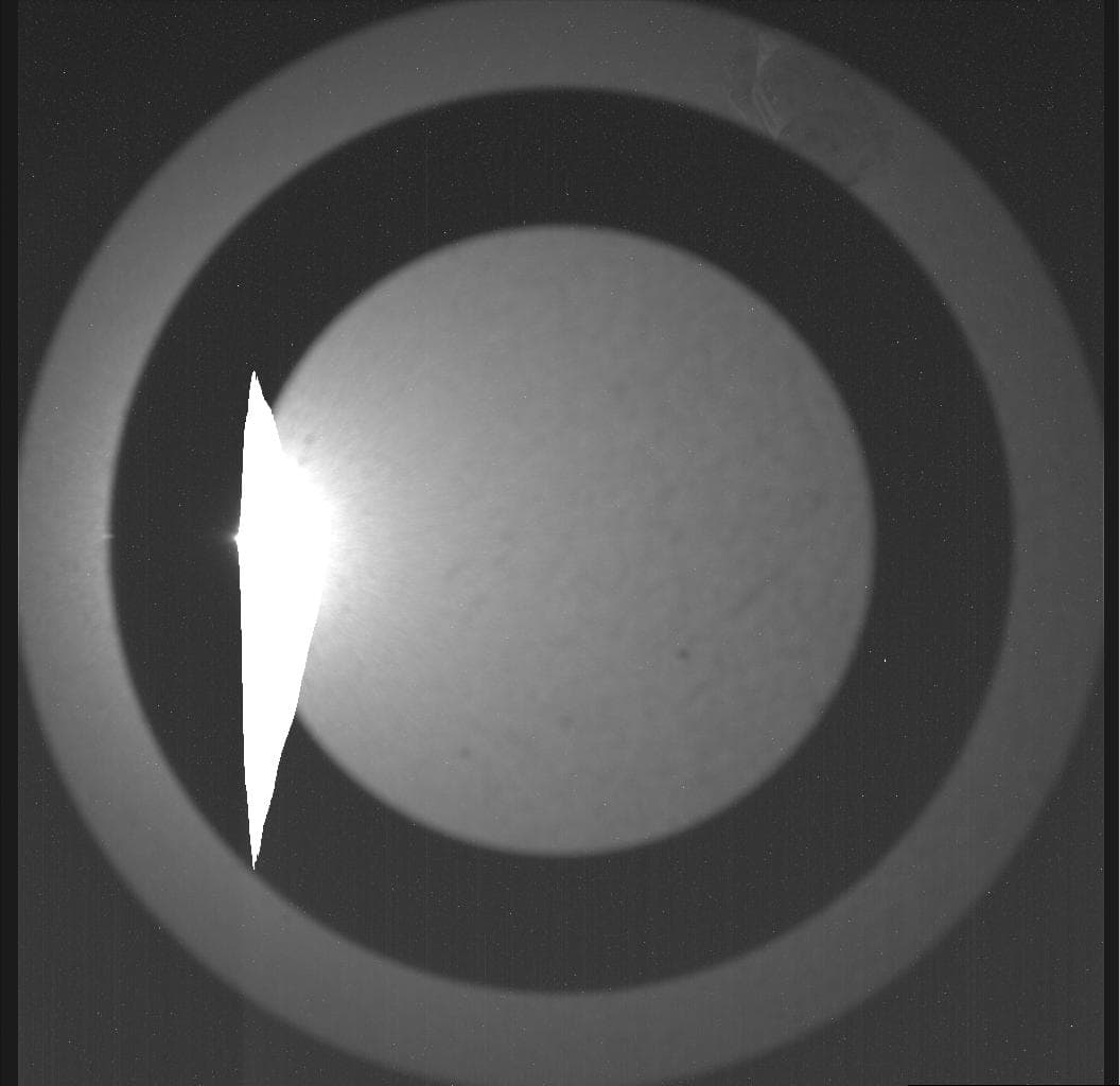 Mars image captured by SKYCAM on Perseverance