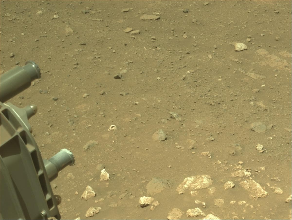 Mars image captured by NAVCAM_LEFT on Perseverance