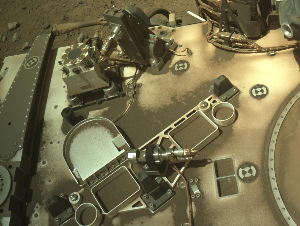 Mars image captured by NAVCAM_LEFT on Perseverance