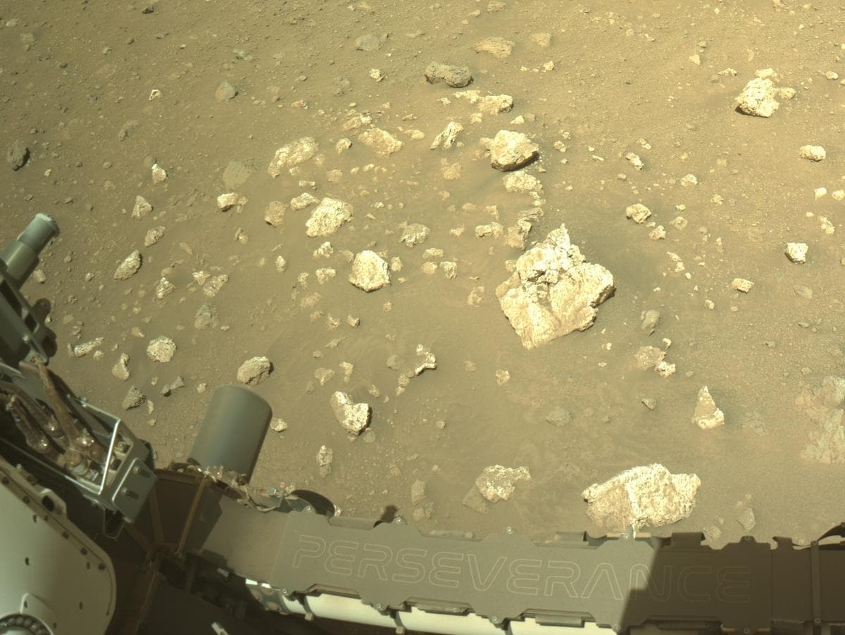 Mars rover photo