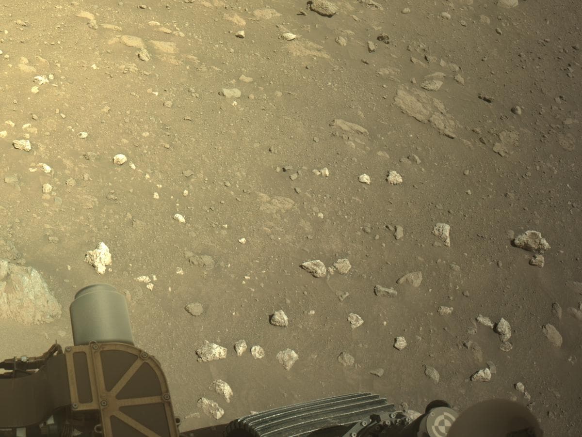 Mars rover photo
