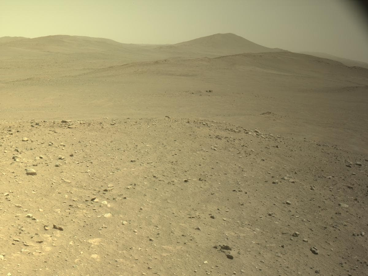Mars image captured by NAVCAM_LEFT on Perseverance