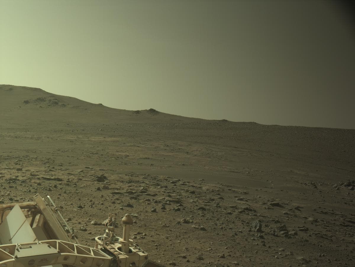 Mars image captured by NAVCAM_LEFT on Perseverance