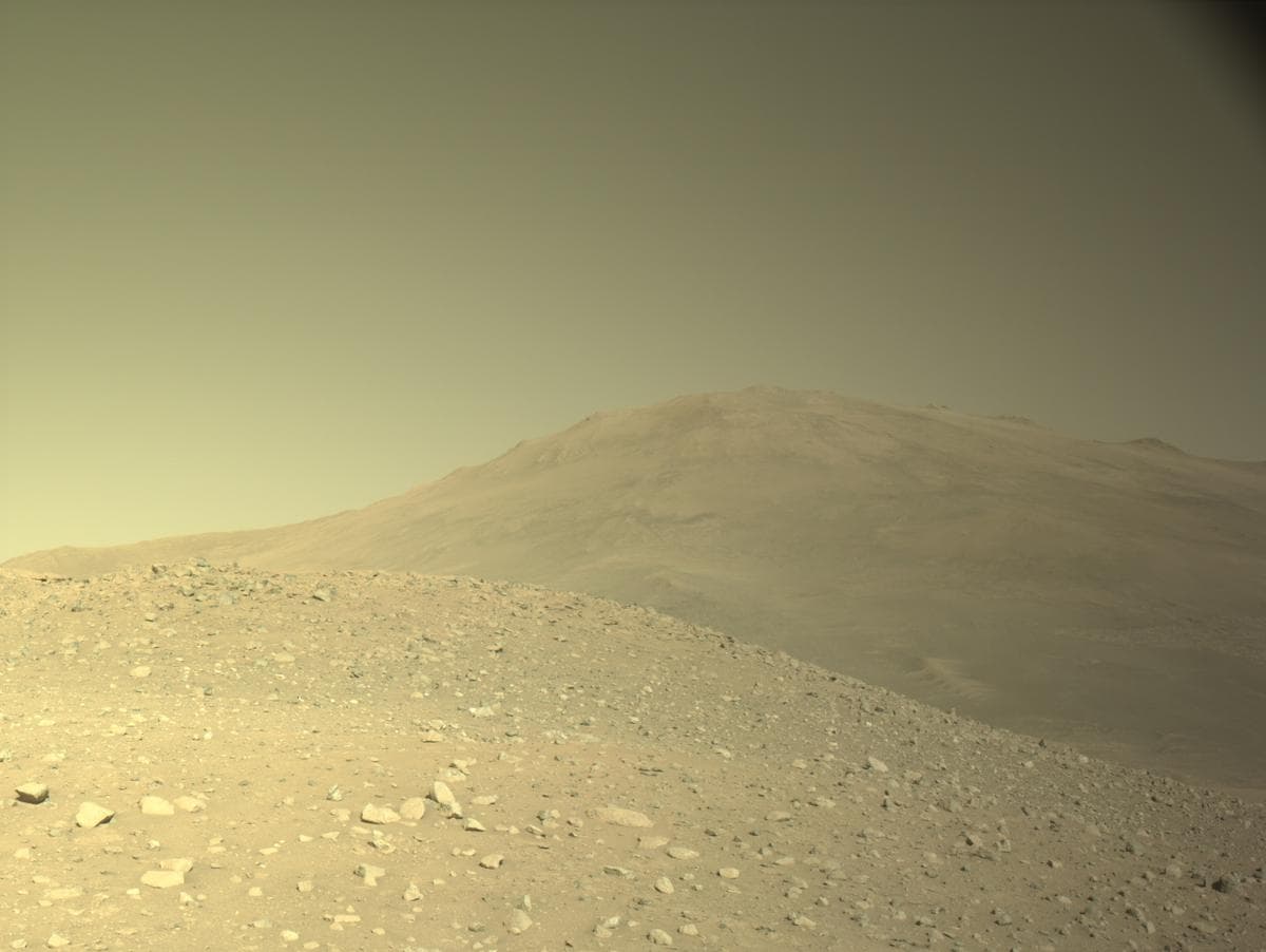 Mars image captured by NAVCAM_LEFT on Perseverance