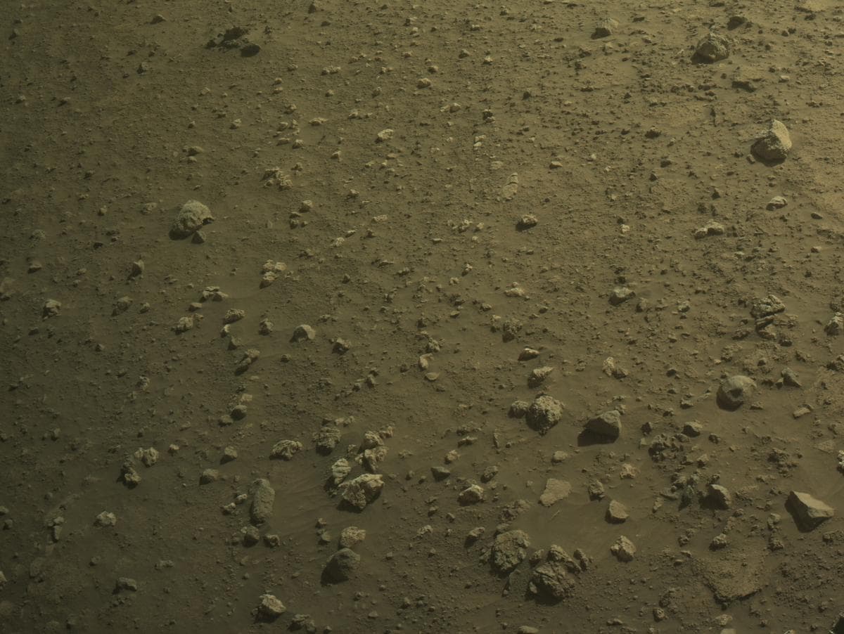 Mars image captured by NAVCAM_LEFT on Perseverance