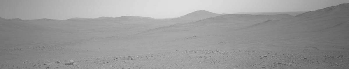 Mars image captured by NAVCAM_LEFT on Perseverance