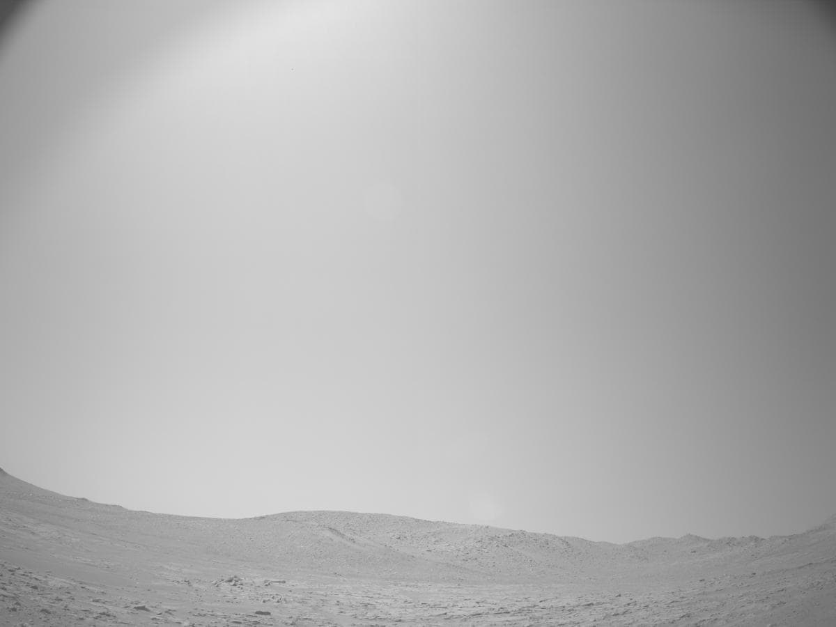 Mars image captured by NAVCAM_LEFT on Perseverance