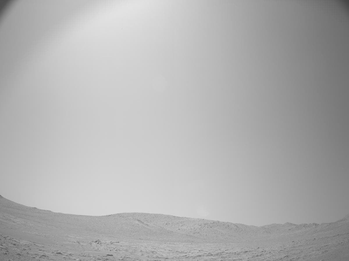 Mars image captured by NAVCAM_LEFT on Perseverance