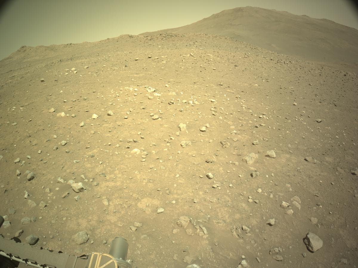 Mars image captured by NAVCAM_RIGHT on Perseverance