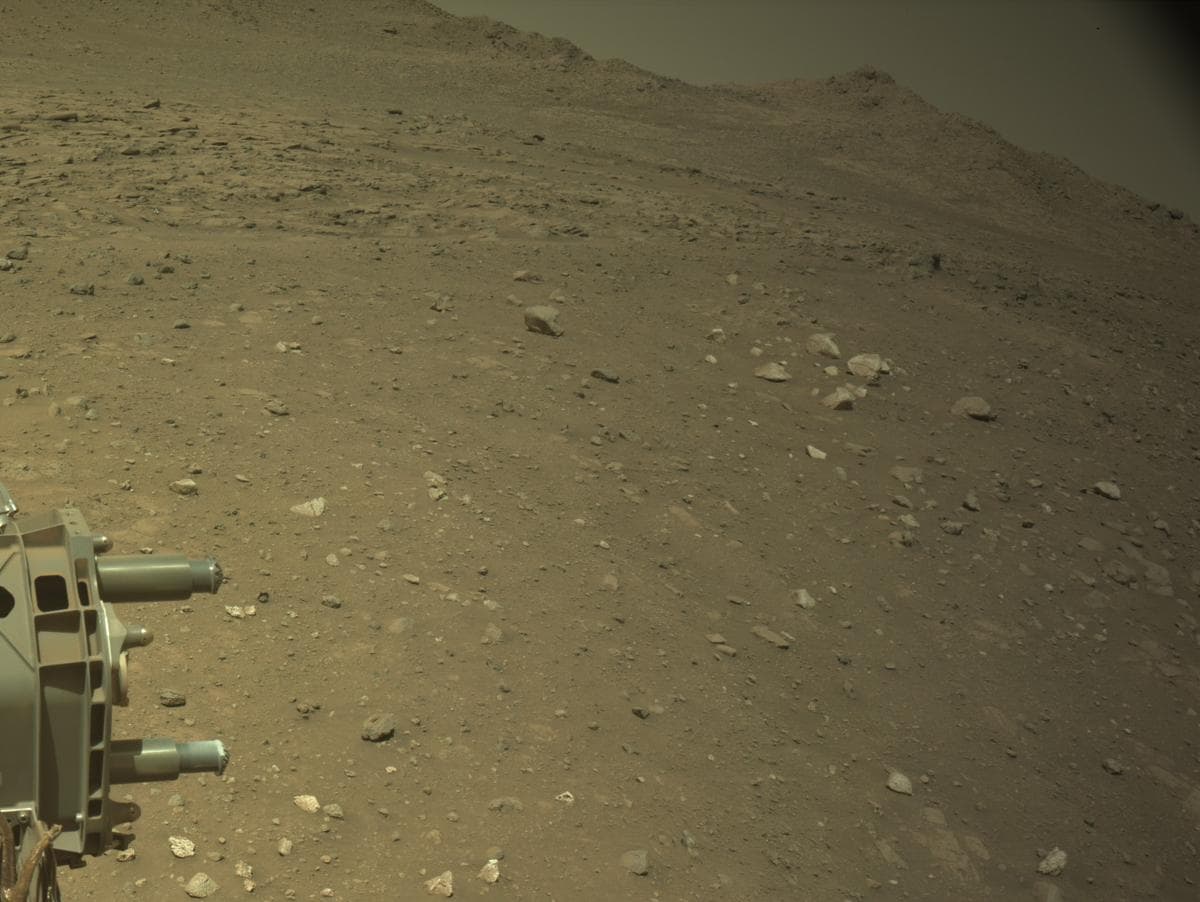 Mars image captured by NAVCAM_RIGHT on Perseverance