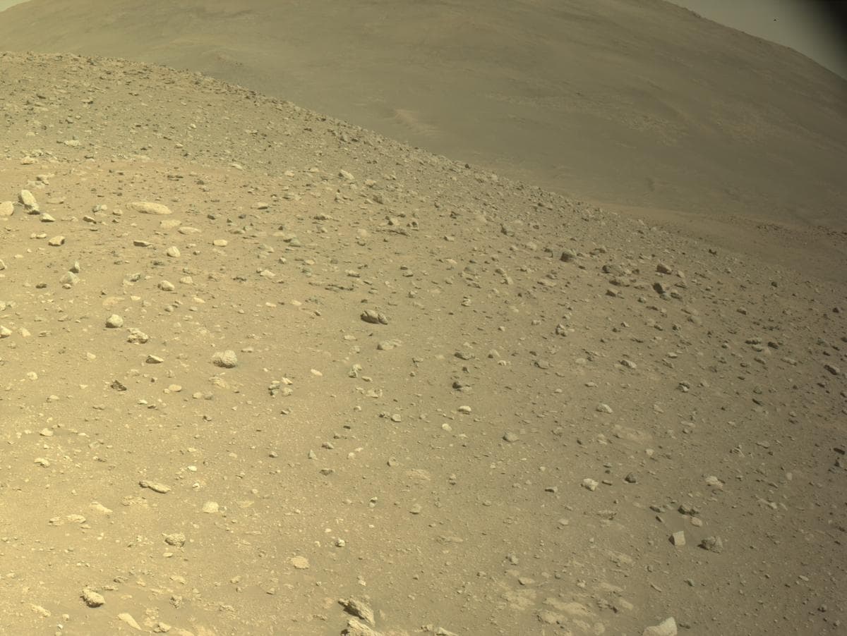 Mars image captured by NAVCAM_RIGHT on Perseverance