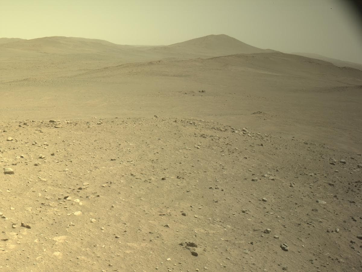 Mars image captured by NAVCAM_RIGHT on Perseverance