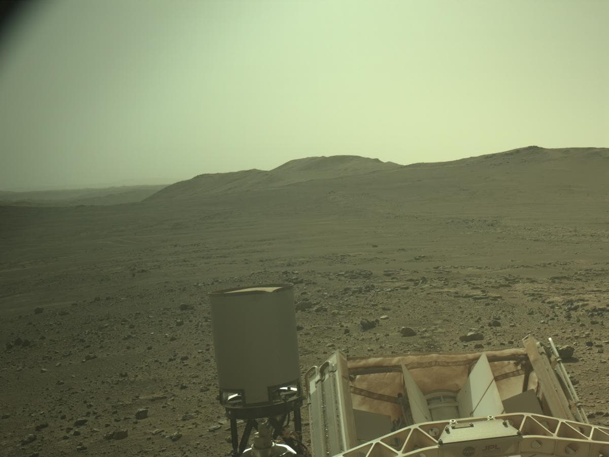 Mars image captured by NAVCAM_RIGHT on Perseverance
