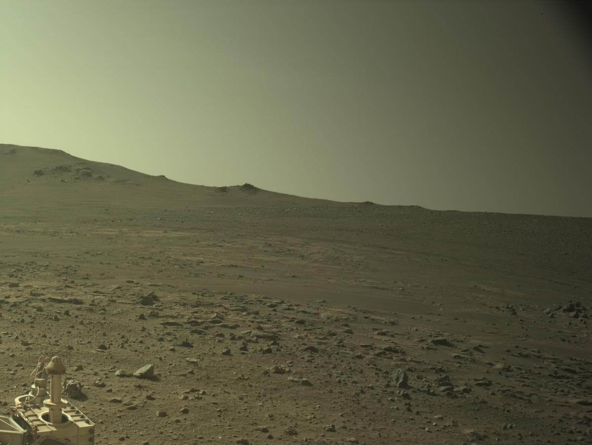 Mars image captured by NAVCAM_RIGHT on Perseverance