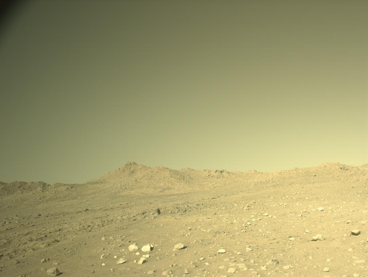 Mars image captured by NAVCAM_RIGHT on Perseverance