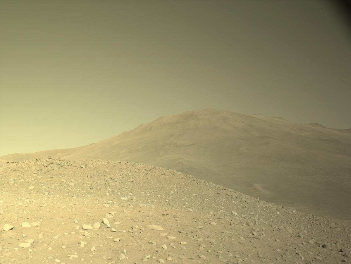 Mars image captured by NAVCAM_RIGHT on Perseverance