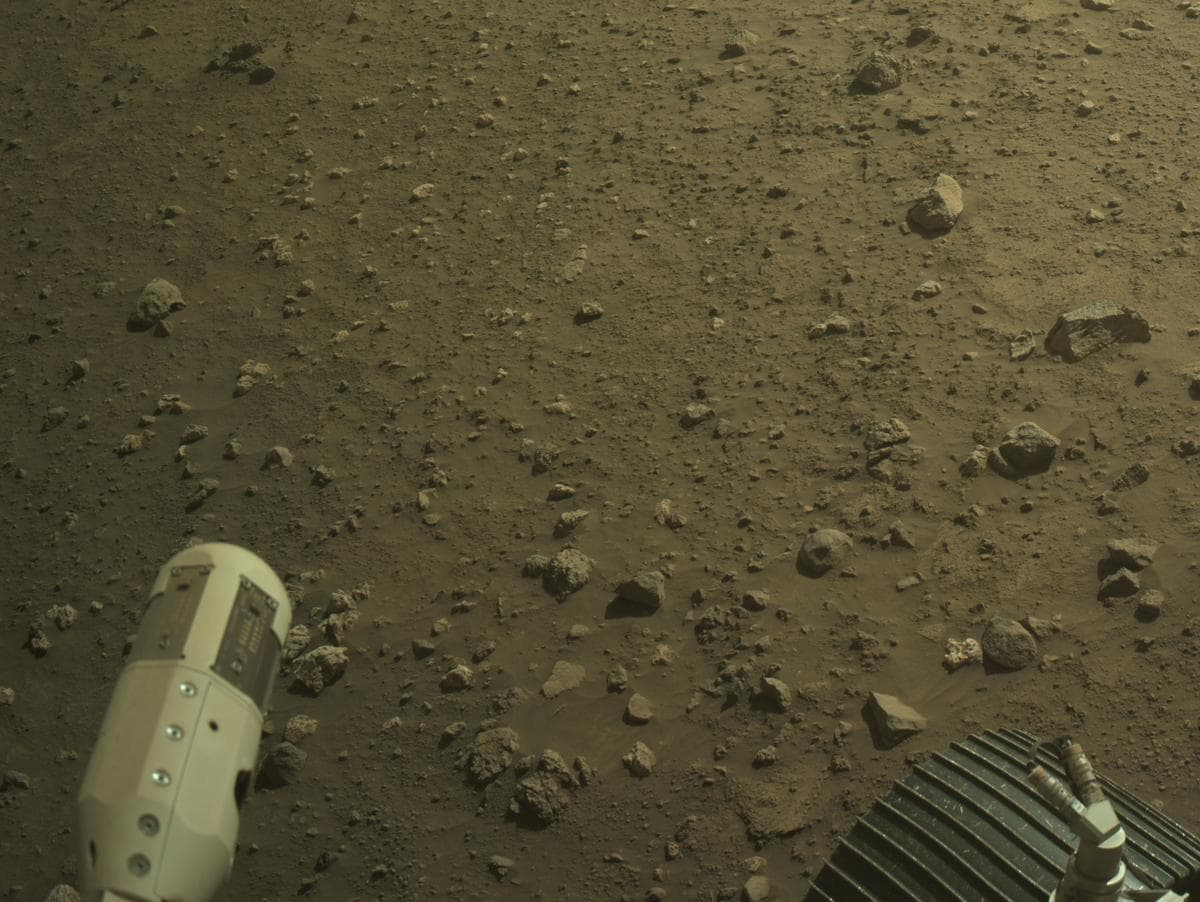 Mars image captured by NAVCAM_RIGHT on Perseverance