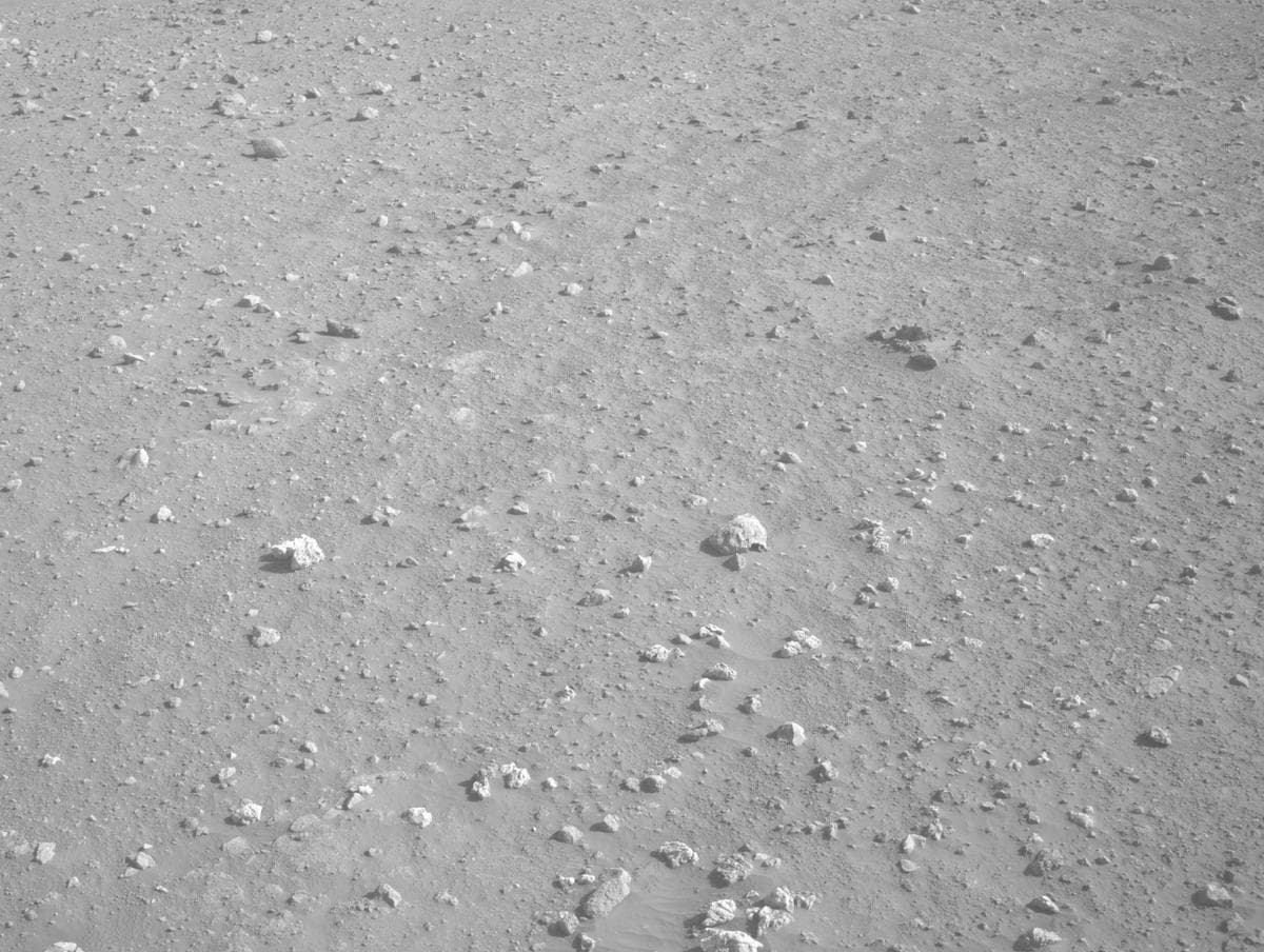Mars image captured by NAVCAM_RIGHT on Perseverance