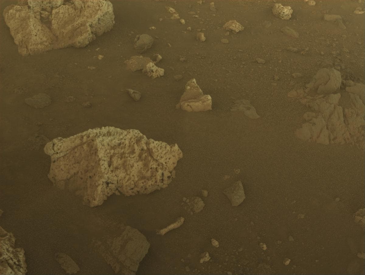 Mars image captured by FRONT_HAZCAM_RIGHT_A on Perseverance