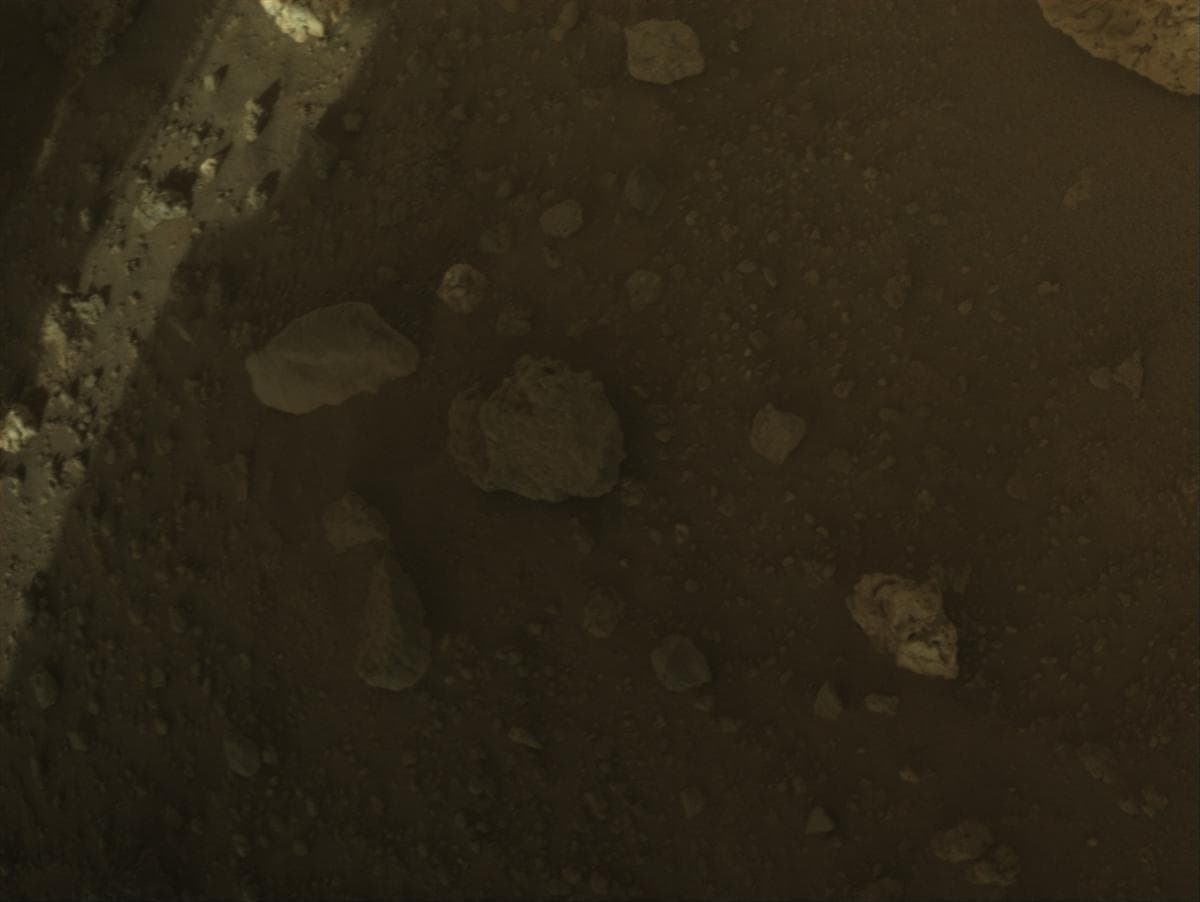 Mars image captured by FRONT_HAZCAM_RIGHT_A on Perseverance