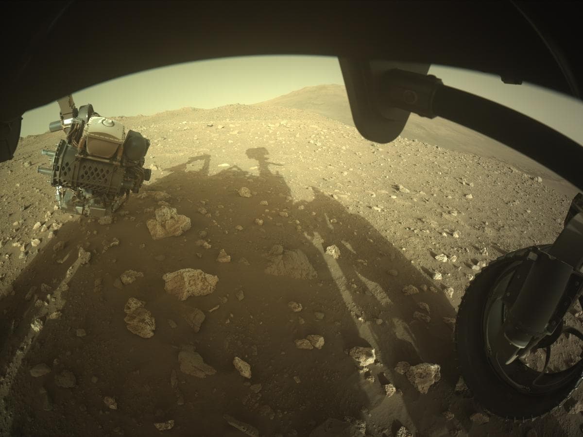 Mars rover photo