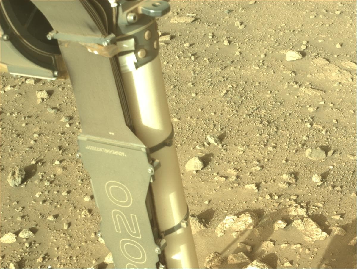 Mars image captured by NAVCAM_LEFT on Perseverance
