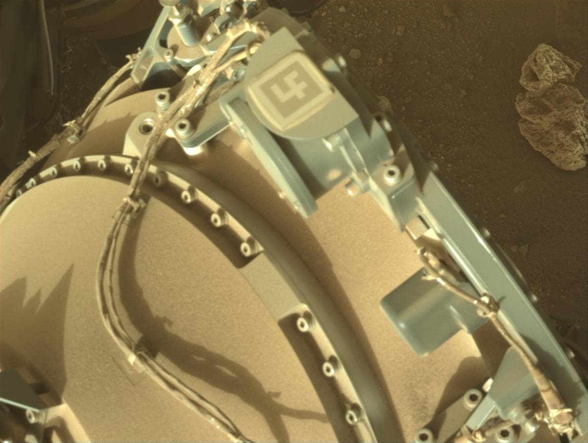 Mars image captured by NAVCAM_LEFT on Perseverance