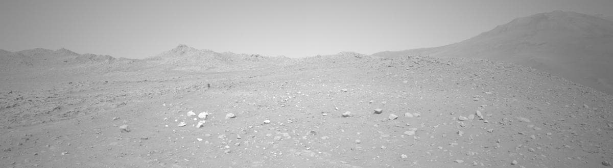 Mars image captured by NAVCAM_LEFT on Perseverance