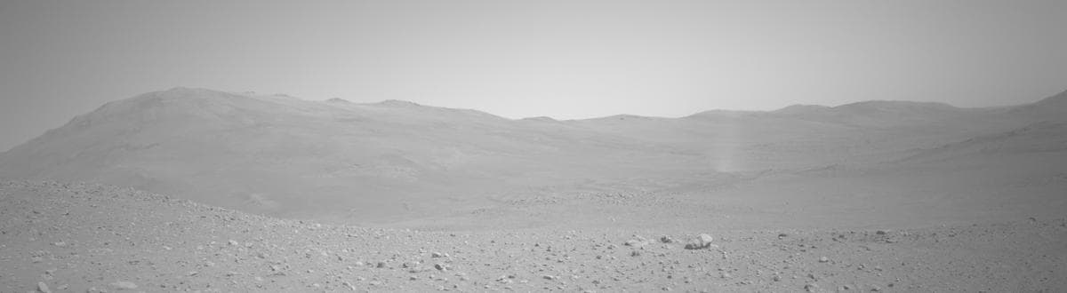 Mars image captured by NAVCAM_LEFT on Perseverance