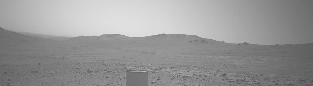 Mars image captured by NAVCAM_LEFT on Perseverance