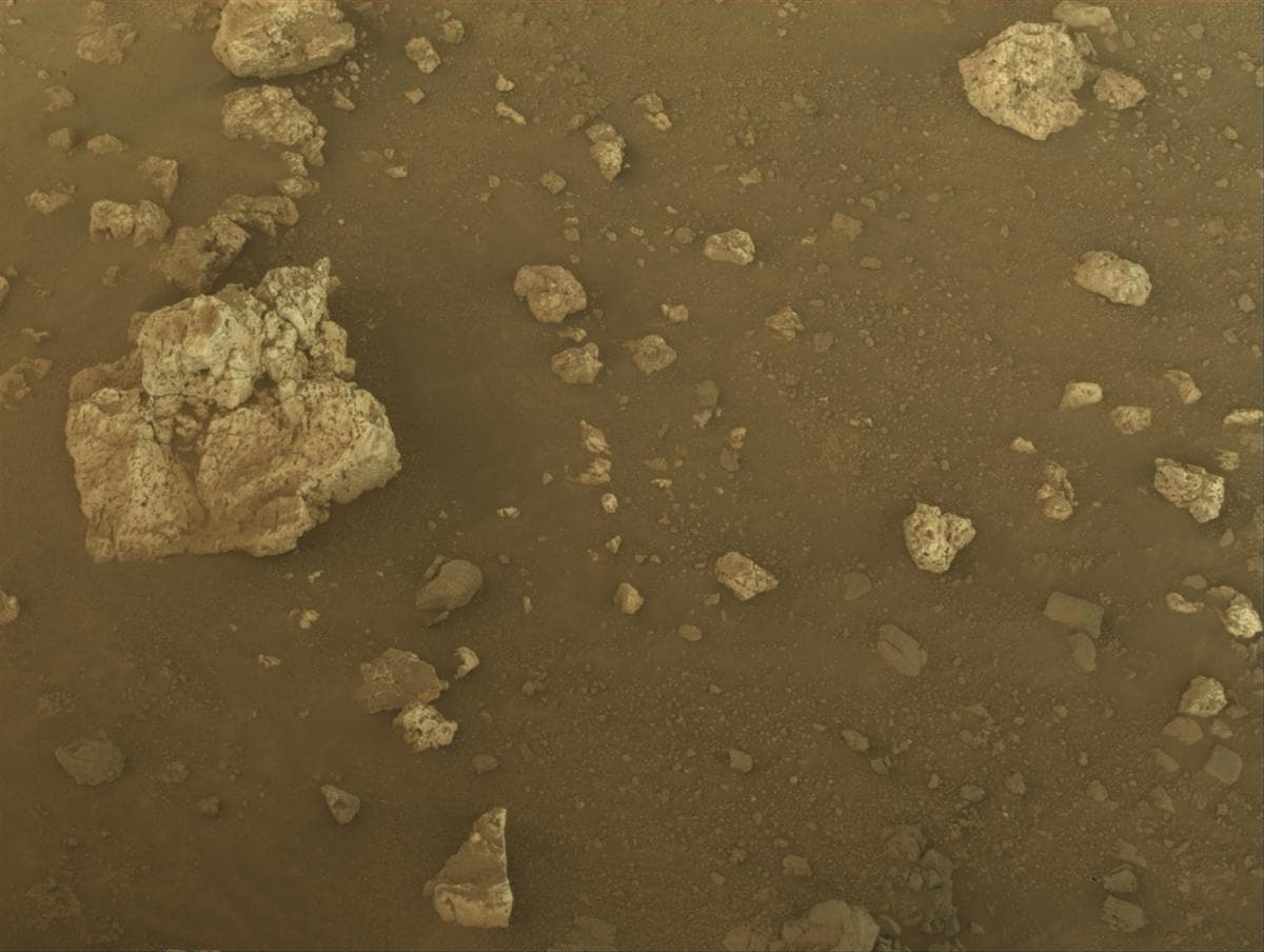 Mars image captured by NAVCAM_RIGHT on Perseverance