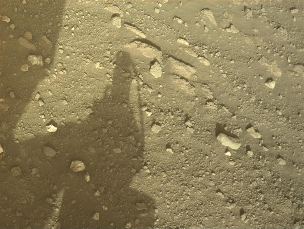 Mars image captured by NAVCAM_RIGHT on Perseverance