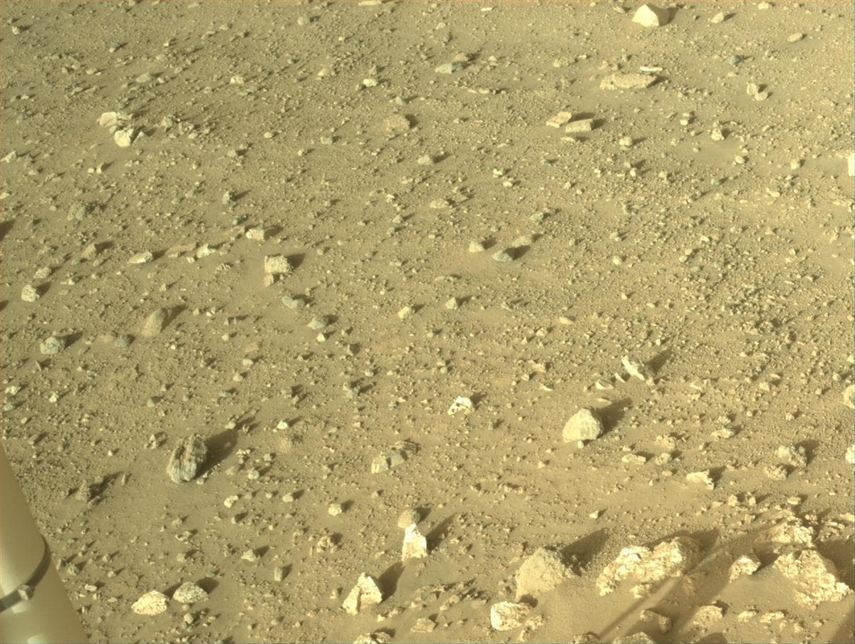 Mars image captured by NAVCAM_RIGHT on Perseverance
