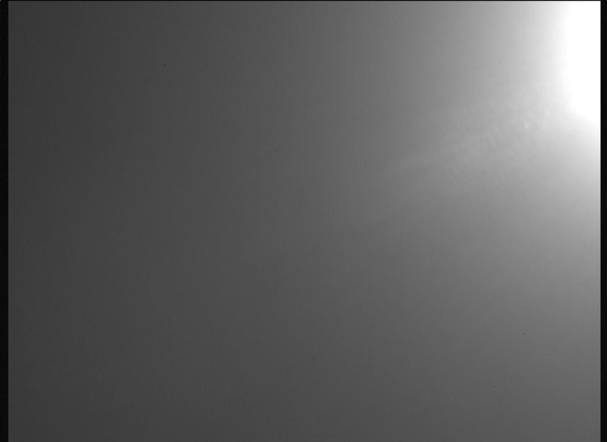 Mars image captured by MCZ_LEFT on Perseverance