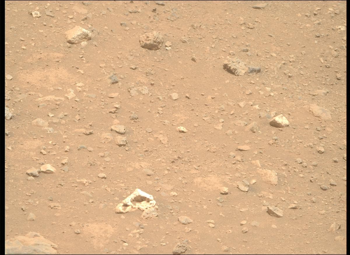 Mars image captured by MCZ_RIGHT on Perseverance