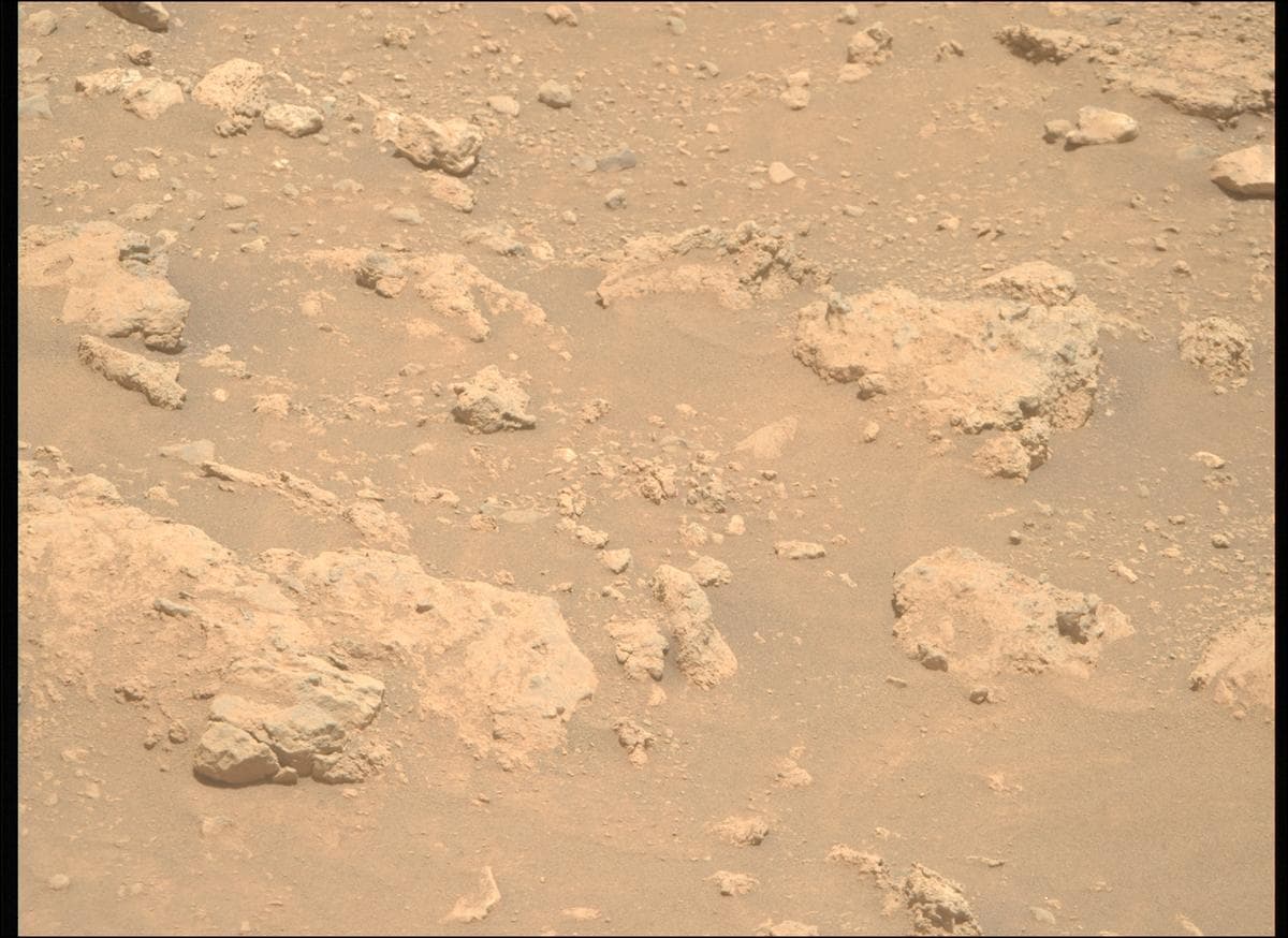 Mars image captured by MCZ_RIGHT on Perseverance