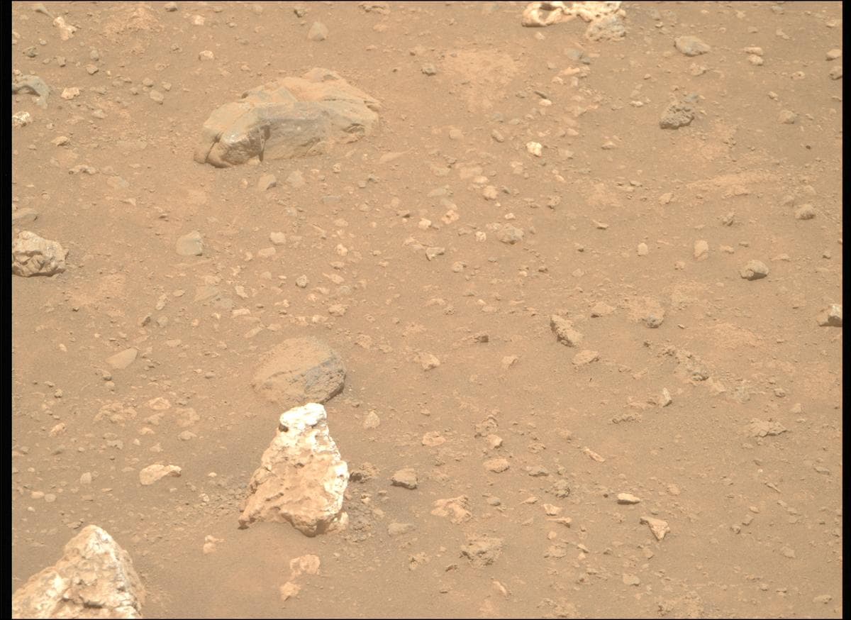 Mars image captured by MCZ_RIGHT on Perseverance