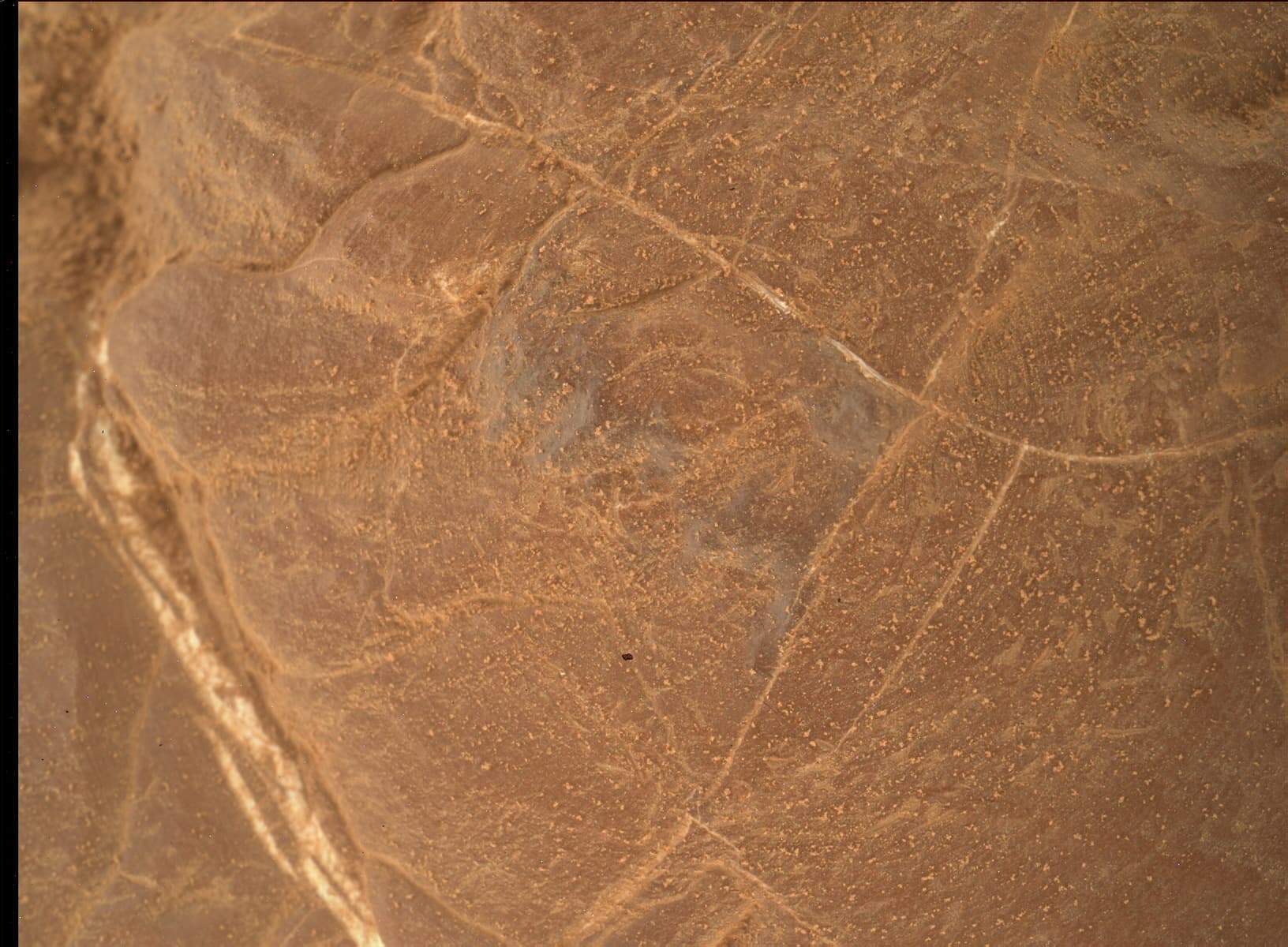 Foto de Marte da câmera MAHLI