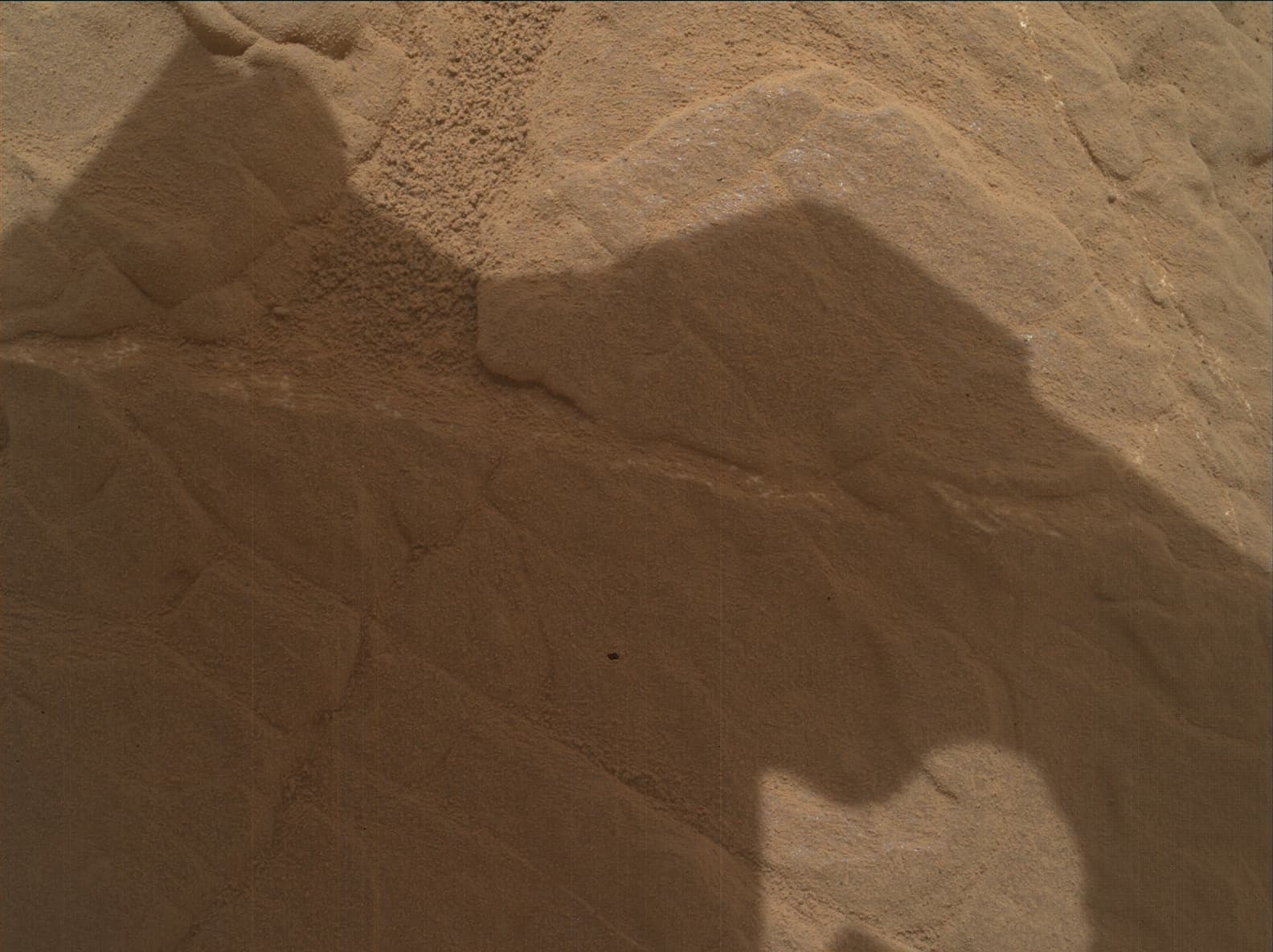 Foto de Marte da câmera MAHLI