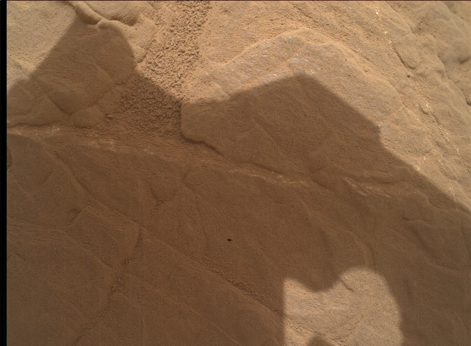 Foto de Marte da câmera MAHLI