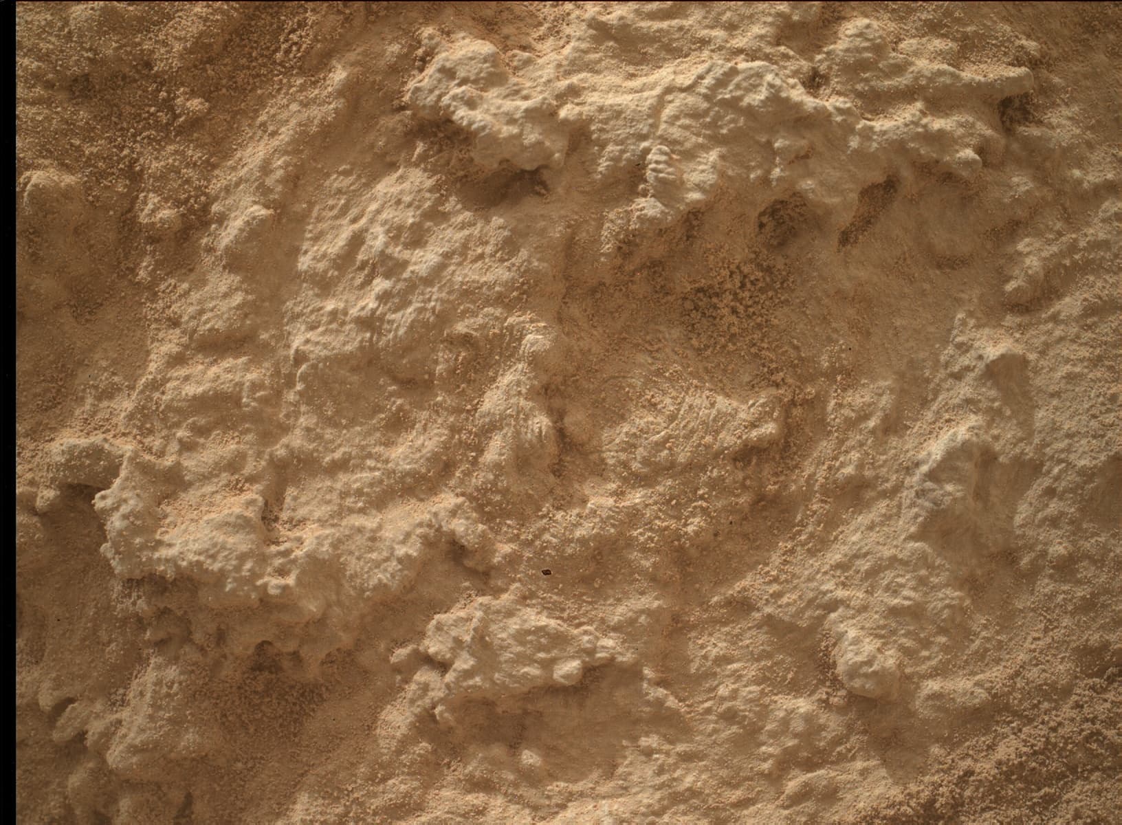 Foto de Marte da câmera MAHLI