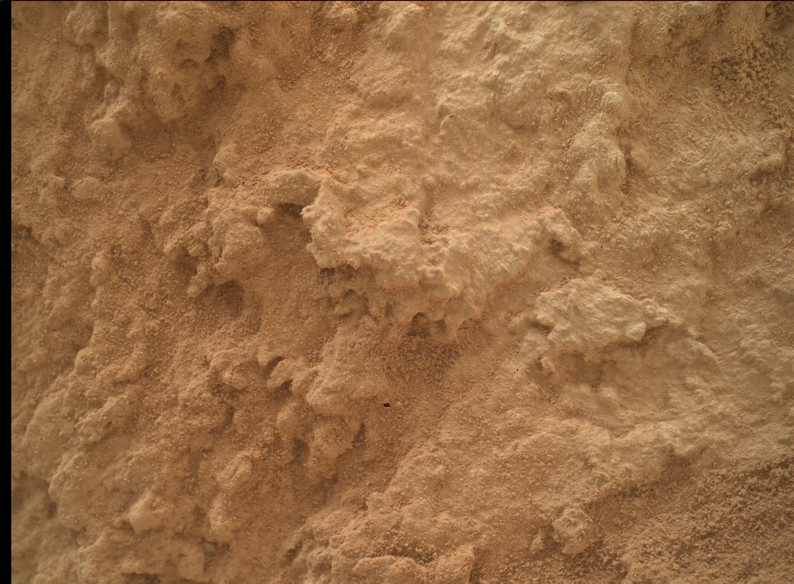 Foto de Marte da câmera MAHLI