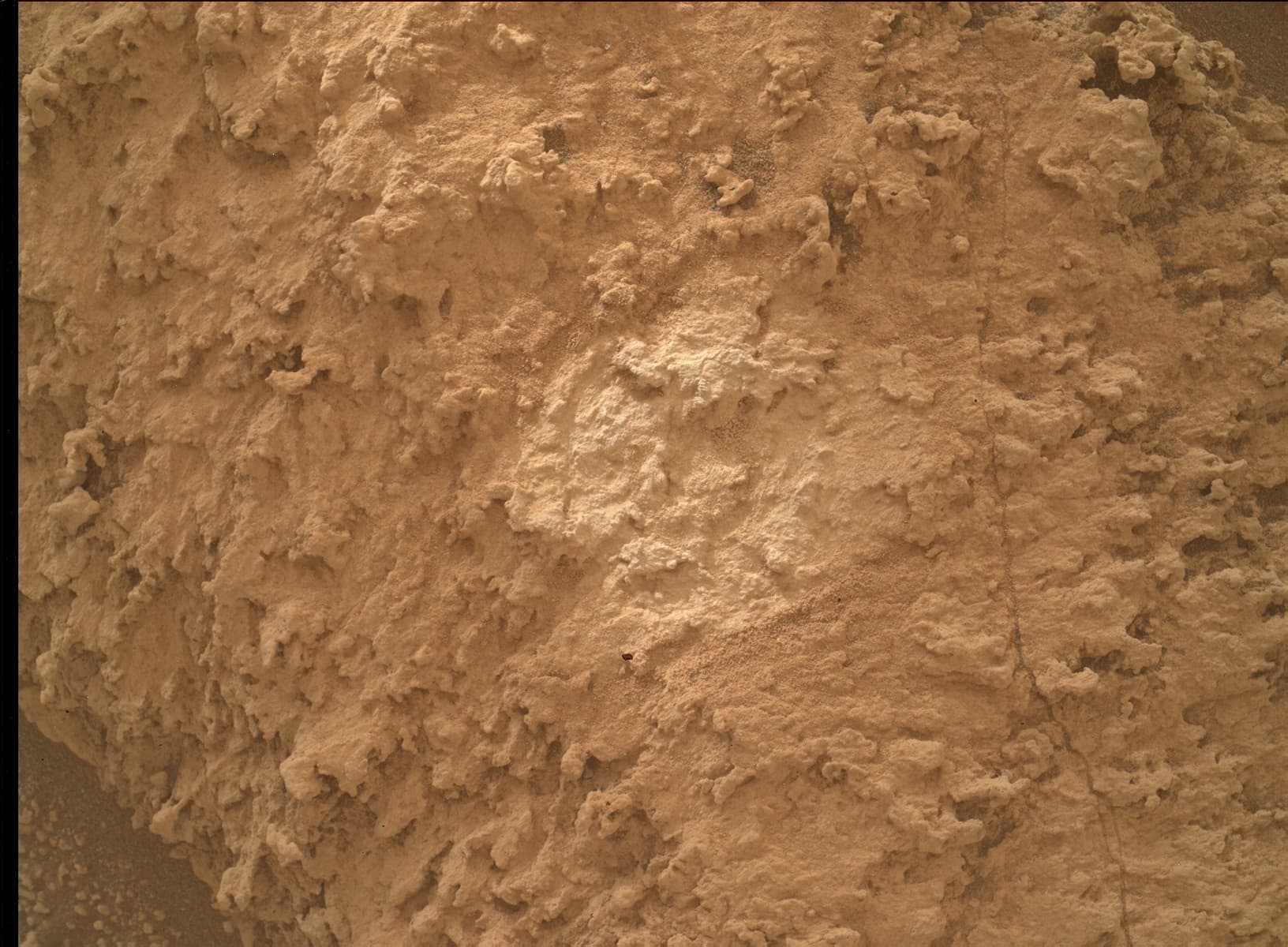 Foto de Marte da câmera MAHLI