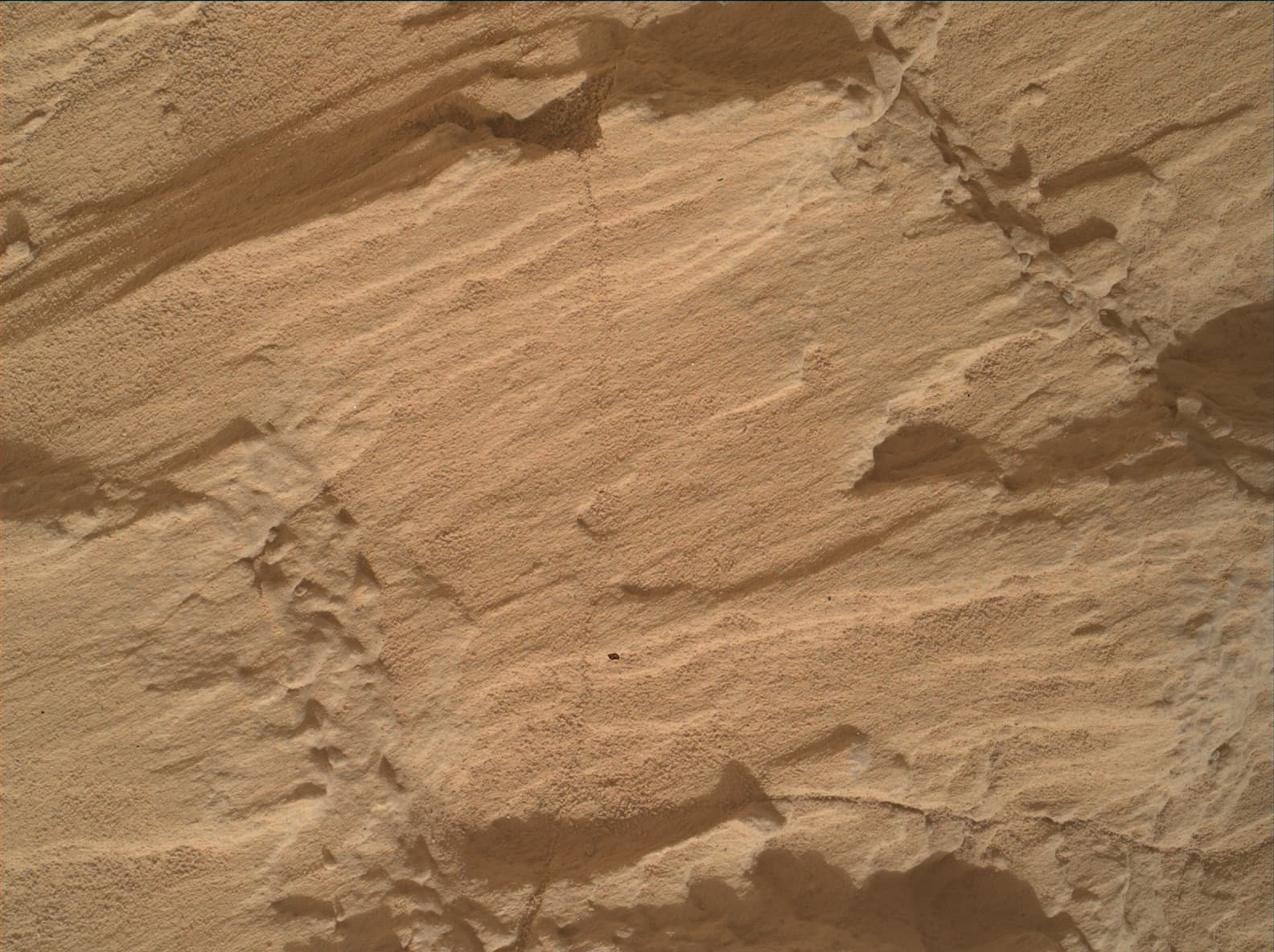 Foto de Marte da câmera MAHLI