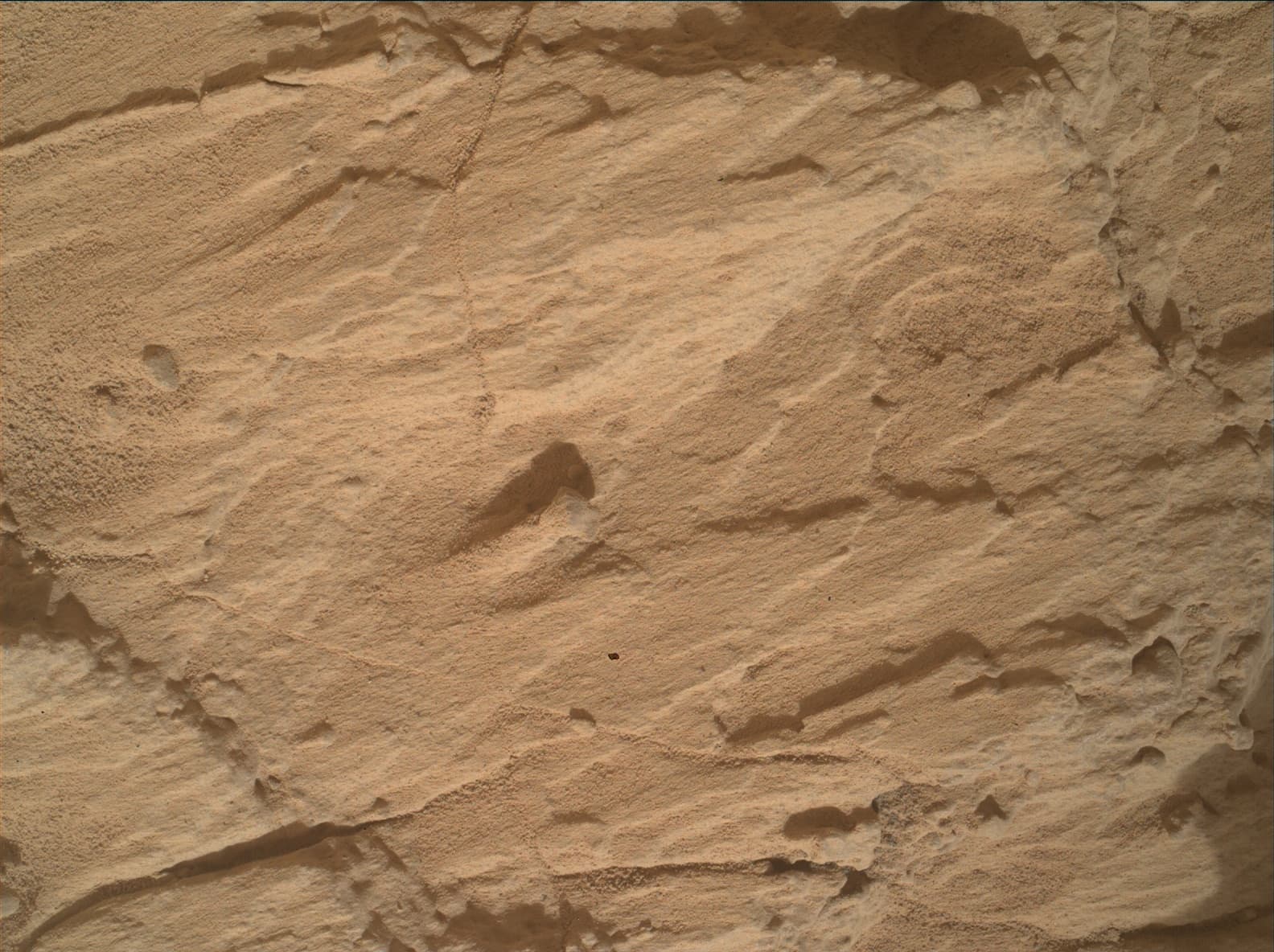 Foto de Marte da câmera MAHLI