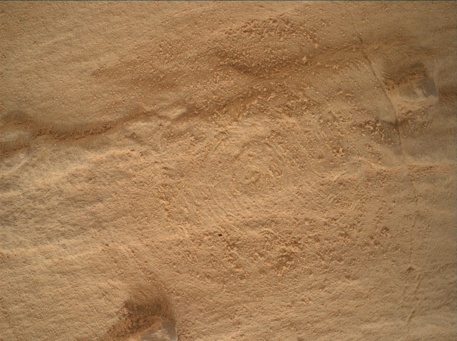 Foto de Marte da câmera MAHLI